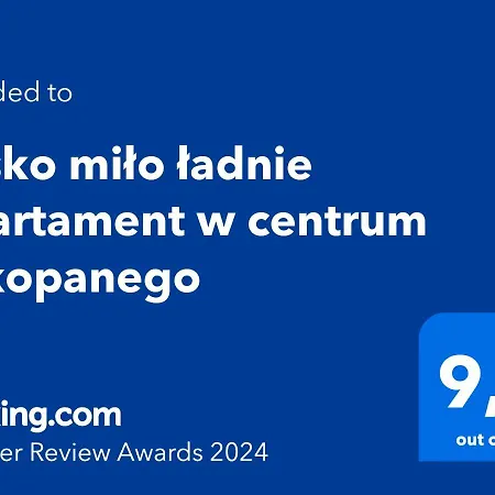 Blisko Milo Ladnie W Centrum Zakopanego